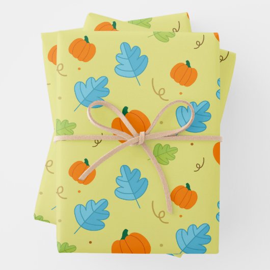 Pompoen Inpakpapier Vel (In situ)