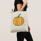 Pompoen?/Jack-o'-Lantern? All-over-Print Tas (Dichtbij)