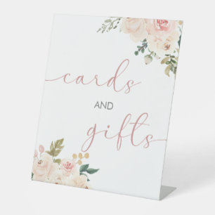 Pompoen Kaarten en geschenken Baby shower voetstuk Reclamebord Met Voetstuk