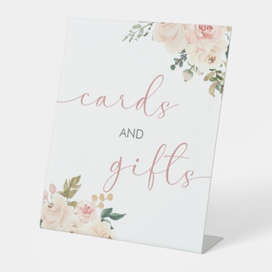 Pompoen Kaarten en geschenken Baby shower voetstuk Reclamebord Met Voetstuk (Voorkant)