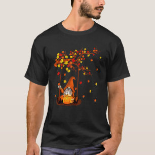 Pompoen Kabouters Herfst Eenden Cute Halloween Dan T-shirt