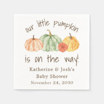 Pompoen Kalebas Herfst Baby Shower
