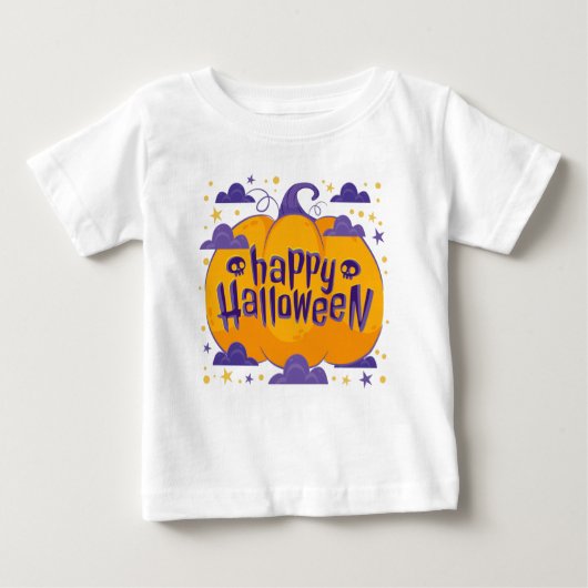 Pompoen Kinder Happy Halloween (Voorkant)