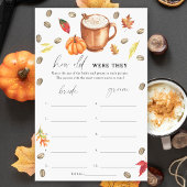 Pompoen Koffie Hoe oud waren ze bruid