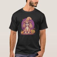 Pompoen Koning Charles Spaniel Hond Oktober Hallow