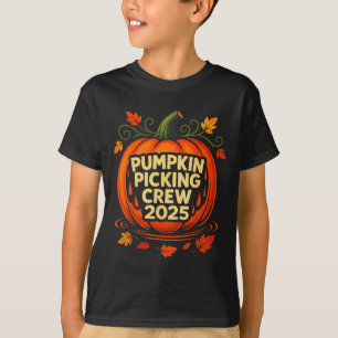 Pompoen Koning Crew 2025 Halloween Pompoen Crew T-shirt