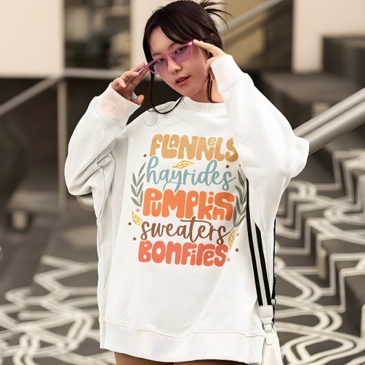 Pompoen Kruid en Gezellige Herfst Vibes Trui Weer