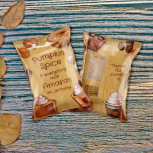 Pompoen Kruiden en Alles Leuk Chip Zak