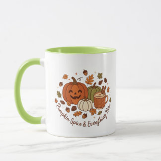 Pompoen Kruiden en Alles Wat Leuk Is Herfst Autumn Mok