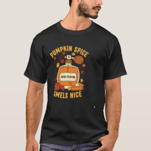 Pompoen Kruiden Herfst Parfum Grappig Herfst Seizo T-shirt