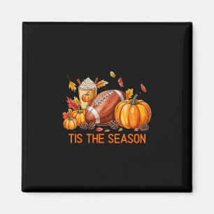 Pompoen Kruiden Voet Tis Het Seizoen Herfst Dankda Magneet