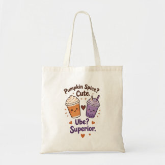 Pompoen Kruiden VS Ube Tote Bag