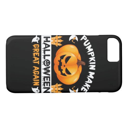 Pompoen maakt Halloween weer geweldig Case-Mate iPhone Case (Achterkant (Horizontaal))