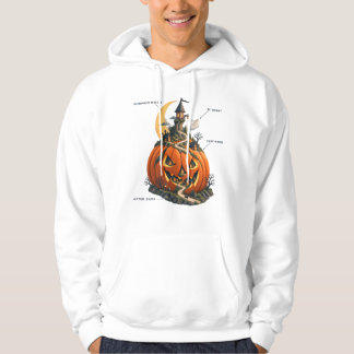 Pompoen Maan Miniatuurwereld Hoodie