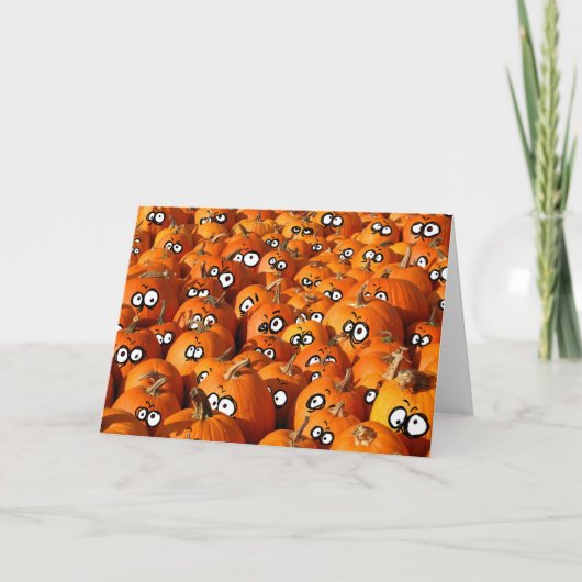 pompoen manie kaart (Voorkant)