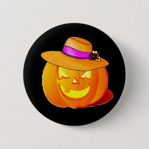 Pompoen met Pet Button
