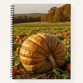 Pompoen notitieboek