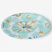 pompoen papieren bordje (Gekanteld)