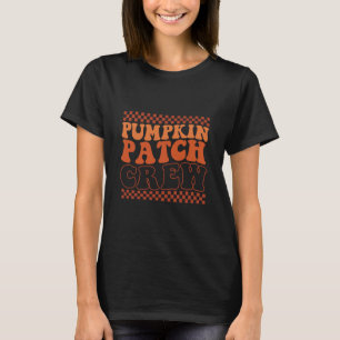 Pompoen Patch Crew Grappige Pompoen Patch Squad Be T-shirt