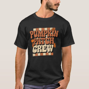 Pompoen Patch Crew Peuter Jongen Groovy Meisje Ret T-shirt