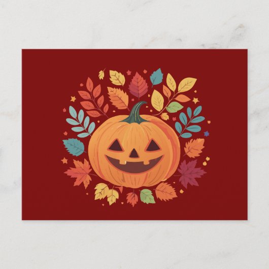Pompoen Patch Halloween Kaarten (Voorkant)