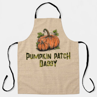 Pompoen Patch Kiddo Halloween Neppe Jute Schort