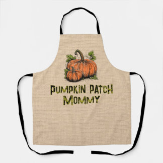 Pompoen Patch Kiddo Halloween Neppe Jute Schort