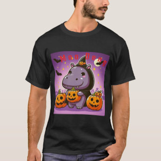 Pompoen Patch Moo Deng T-shirt