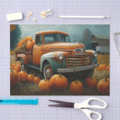 Pompoen Patch Truck Tissuepapier (Craft)