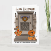 Pompoen Patch Wenskaart Kaart (Voorkant)