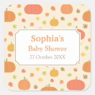 Pompoen Patroon Herfst Herfst Decor Stickers