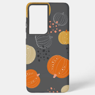 Pompoen patroon samsung galaxy hoesje