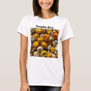 Pompoen pittig t-shirt
