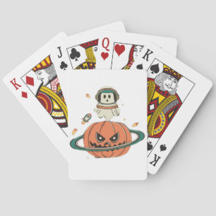 Pompoen Planeet Pokerkaarten