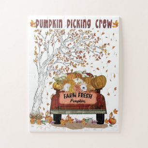 Pompoen Plukploeg Legpuzzel