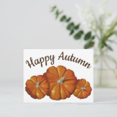 Pompoen Post Kaart (Staand voorkant)