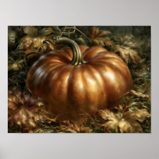 Pompoen Poster