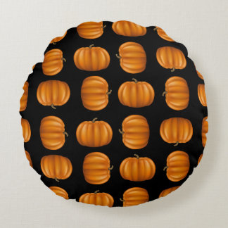 Pompoen Ronde Worp Kussen (16")