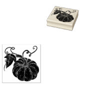 pompoen 	rubberstempel (Gestempeld)