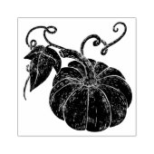 pompoen 	rubberstempel (Afrduk)