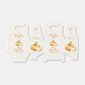 Pompoen Rustic Herfst Baby shower Bedankdoosjes (Uitgevouwen)