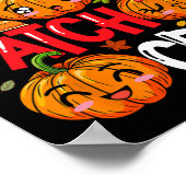 Pompoen Schattigee Patch Crew Thanksgiving Herfst Poster (Hoek)