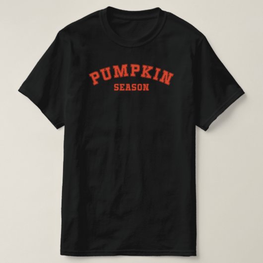 Pompoen Seizoen Herfst Herfst Bladeren T-shirt (Design voorkant)