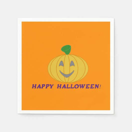 pompoen servet (Voorkant)