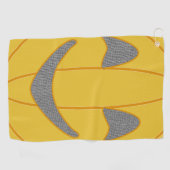 Pompoen Sinaasappel golfhanddoek (Horizontaal)