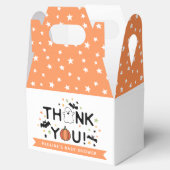 Pompoen Sinaasappel Halloween Baby shower Dank u Bedankdoosjes (Geopend)