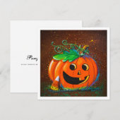 Pompoen & Snooze - Mini Print (Voorkant / Achterkant)