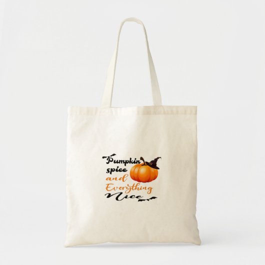 Pompoen specerij en alles leuke Herfst Halloween G Tote Bag (Voorkant)