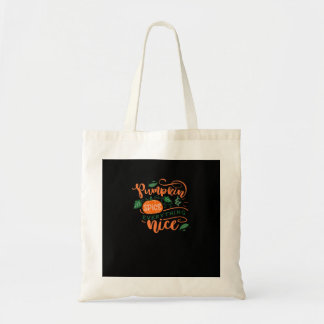 Pompoen specerij en alles leuke herfstdesi Herfst Tote Bag