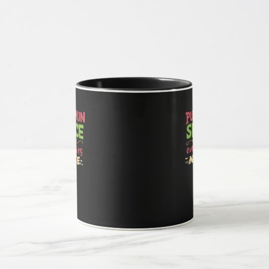 Pompoen specerij en alles mooi design mok (Midden)